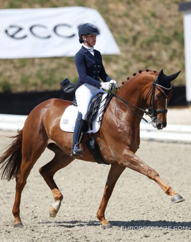 Danielle and Daula II at the 2018 CDIO Uggerhalne
