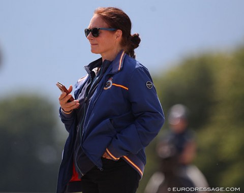 Spanish youth team trainer Jenny Eriksson