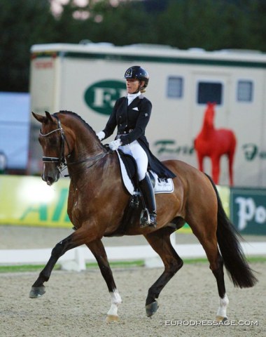 Marlies van Baalen on Ben Johnson, one of the many Johnson offspring now competing at Grand Prix level