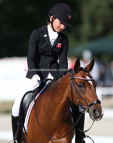 Josephine Gert Nielsen and Dot Com were the fourth Danish pair, placing 12th with 72.216% but do not get to ride the kur