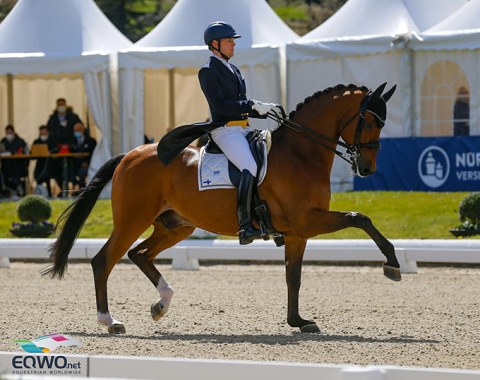 After a 20-month break from competition, Henri Ruoste and Rossetti made their come back in Hagen