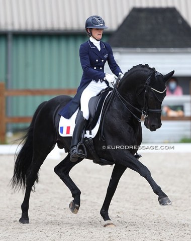 One of the rising stars in France: Maxime Collard and Cupido PB