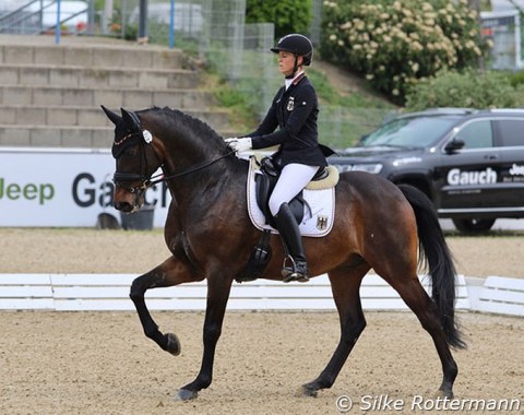 Look at Me Now also showed consistent good form in Mannheim with her trusted rider Regine Mispelkamp.