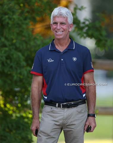 U.S. Youth team trainer George Williams is thrilled that Team USA finished third in the Young Riders Nations' Cup