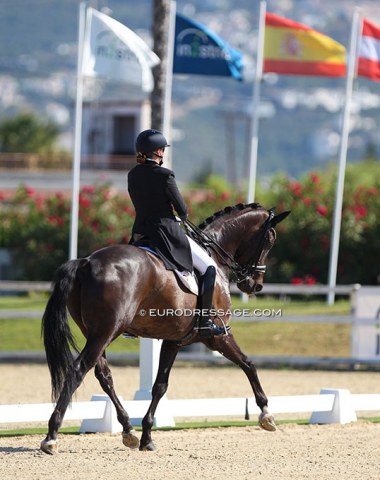 Belgium landed fifth place in the team ranking, spearheaded by Amber van den Steen on Fame (by Ampere)