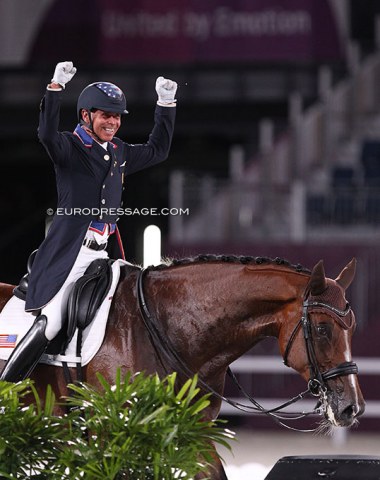 Steffen Peters chears