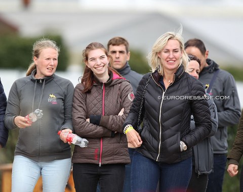 Former WCYH finals rider Bernadette Brune brought her team of Gestut Brune to Verden