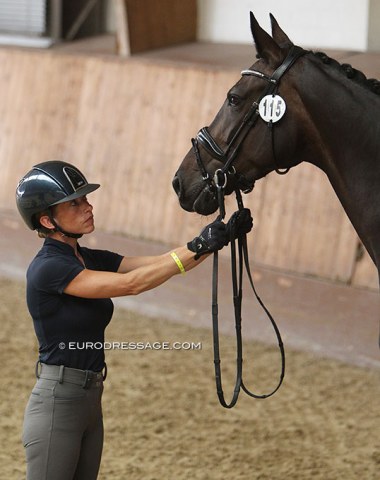 Sarah Millis with Kodora SRV (by Lord Leatherdale x Andretti)