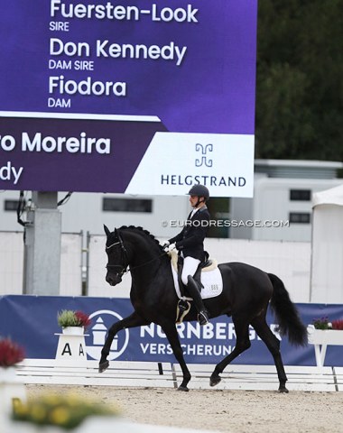 Portuguese Joao Pedro Moreira on the Oldenburg stallion Furst Kennedy (by Fursten-Look x Don Kennedy), bred by Paul Schockemöhle