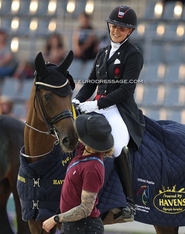 Cathrine Dufour's Bohemian cuddles with his groom
