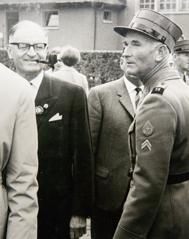 Switzerland’s dressage star of the 1950s and 1960s and 1964 individual Olympic champion, Henri Chammartin, couldn’t repeat his triumph of two years earlier and finished 4th on home soil, this time on his top horse Wolfdietrich.