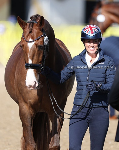 Charlotte Dujardin with Imhotep