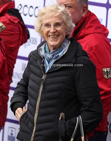 Madeleine Winter-Schulze, long-time sponsor of Isabell Werth