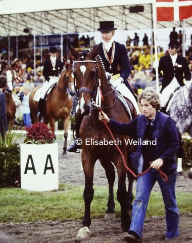 Granat remained as spooky at 17 as he always used to be. His English groom Nicky Kelly had to lead him in the lap of honor of the team competition.