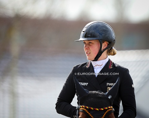 German Under 25 rider Alina Schrader