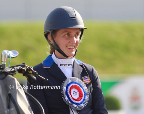 US American Fiona Howard, a former medal winning junior reining rider for Britain, came with her coach Kate Shoemaker to Mannheim and had some nice success in Grade 2. 