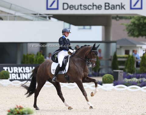 Nanna Skodborg Merrald on Blue Hors Touch of Olympic L (by Don Olymbrio x Fidermark)