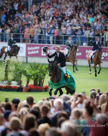 Markus Ehning and Stargold won the Aachen Grand Prix in Show jumping
