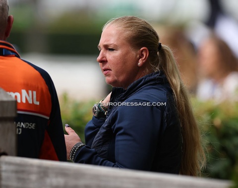 Western reining rider Rieky Young-Burgmeijer is the leading dressage trainer in The Netherlands right now. She coaches most of Holland's top Grand Prix riders right now