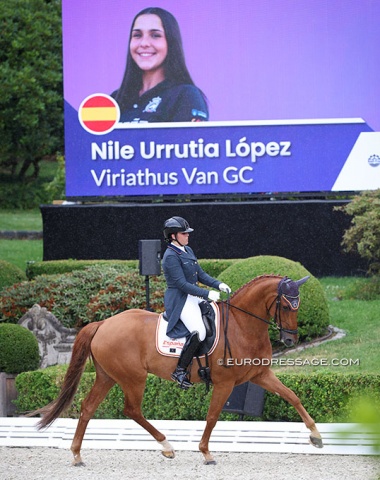 Nile Urrutia Lopez on Viriathus van GC (by Vitalis x Weltmeyer)