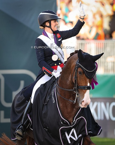 Charlotte Dujardin and Imhotep win bronze
