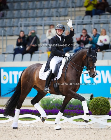 Raphael Netz and Great Escape Camelot rode themselves to a second German Olympic team reserve position