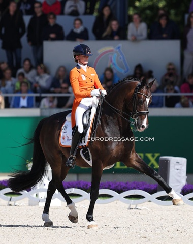 Marieke van der Putten and Torveslettens Titanium were named second reserves for the Dutch Olympic team