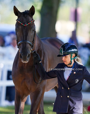 Portuguese Olympic team routinier Maria Caetano with Hit Plus