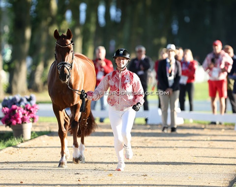 Canada's Camille Carier Bergeron will be the youngest dressage competitor in Paris at age 23