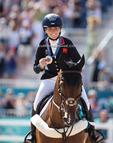Individual bronze for Laura Collett