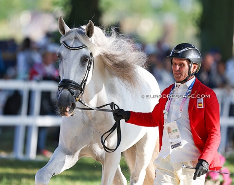 Spain's Juan Antonio Jimenez is the oldest athlete competing at the 2024 Olympics (in any discipline) at age 65