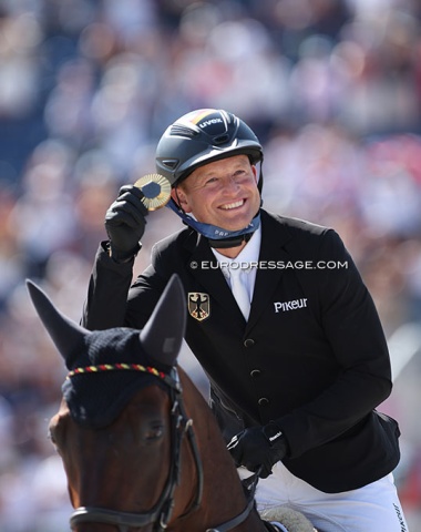 Third individual eventing gold for "Michi" Jung