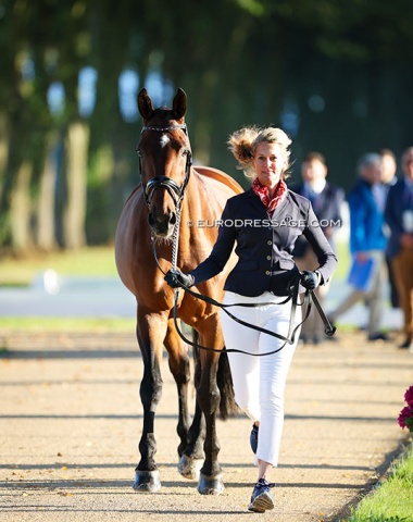 Third Olympics for Yvonne Losos de Muniz with 19-year old Aquamarijn