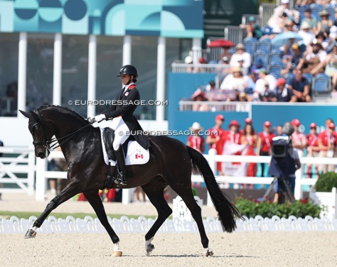 After being a reserve in Tokyo, Canada's Naima Moreira Laliberté is now the high scorer on her team with routinier Statesman