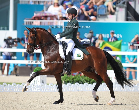 Third Olympics for Brazilian Joao Oliva, here riding Feel Good VO