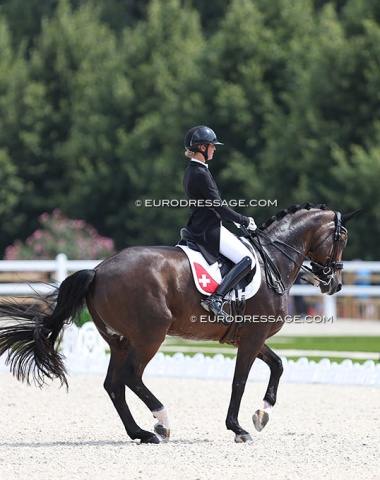 Swiss individual rider Andrina Suter on Fibonacci