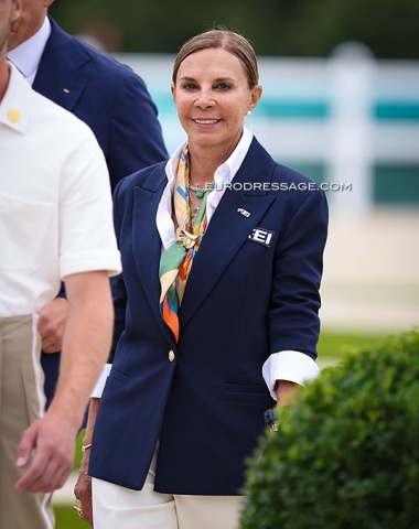 Maribel Alonso, chair of the FEI Dressage Committee