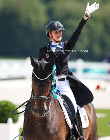 Jessica von Bredow-Werndl and Dalera BB won their fourth Olympic gold medal at two Olympics