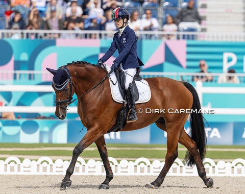 Italy’s double medalist in grade I, the petite Sara Morganti and her tall mare Mariebelle are a true match.