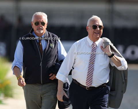 Judges Juan Carlos Campos and Bernard Maurel