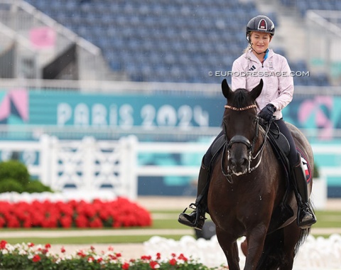 One of the crowd favourites: Lithuanian born Polish team rookie Sandra Sysojeva on Maxima Bella