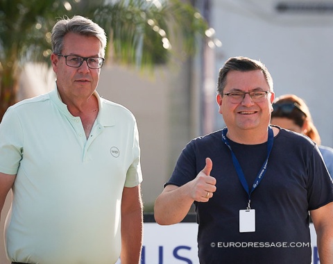 Show director Thomas Baur and Francois Kasselmann