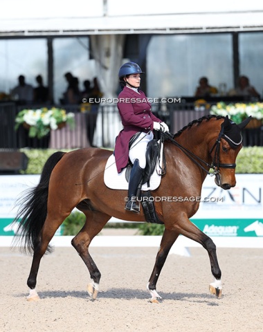 Nicole Levy on L'Addobbo (bt Expression x Bordeaux)