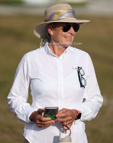 Long-time Wellington scribe Roberta Williams, who is also the USDF Junior/Young Rider Committee Chair