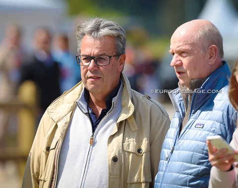 Show director Thomas Baur and FN president Martin Richenhagen