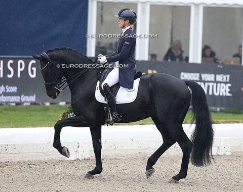 Dutch Kirsten Brouwer on new Grand Prix horse Just Romance (by For Romance x Jazz)