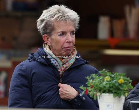 Look who's here: the former German youth team captain Maria Schürholt