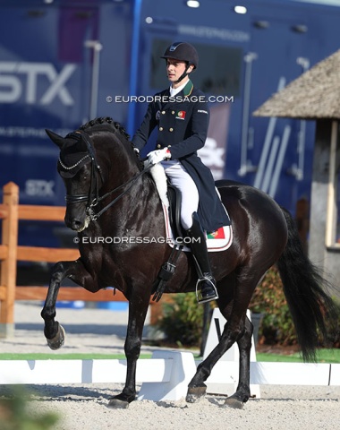 Portugal's Joao Pedro Moreira and Furst Kennedy (by Fursten-Look x Don Kennedy)