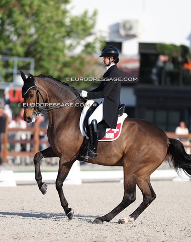 Swiss Jessica Neuhauser on the Danish bred Rockson