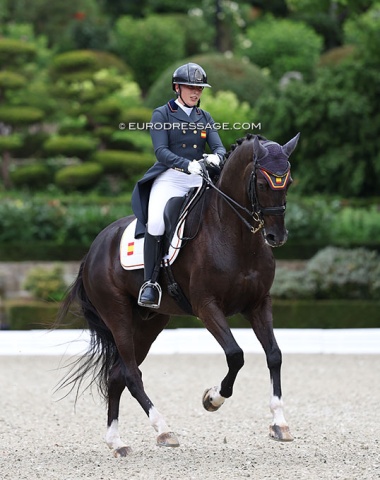 Spain's Maria Badall Sanchez with Let's Go Crazy